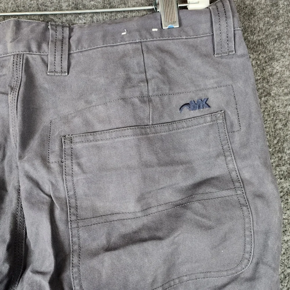 Mountain Khakis Pants Mens 36x32 Relaxed Fit Grey Canvas Outdoor EUC